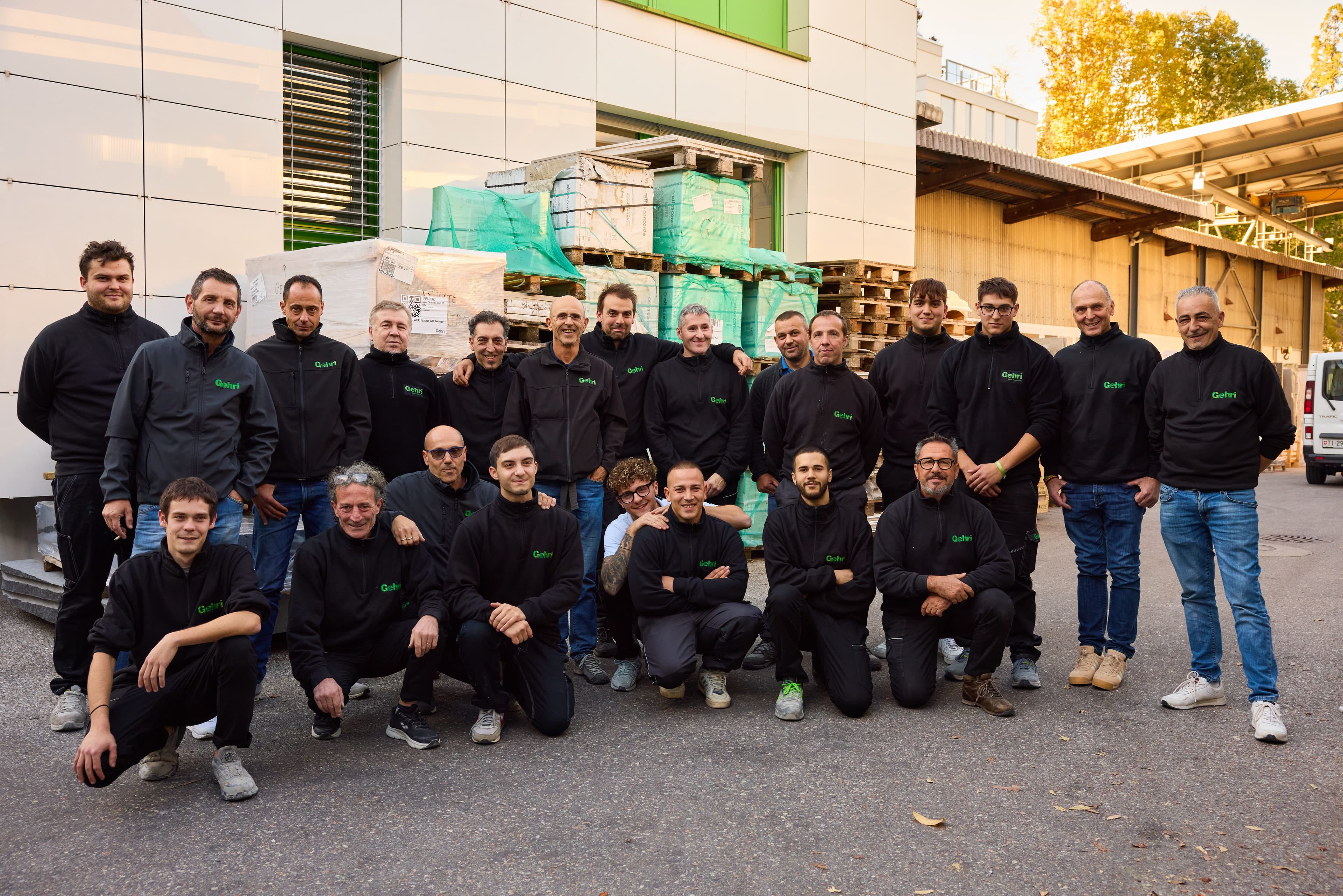 Efrem Gerletti Installation Team