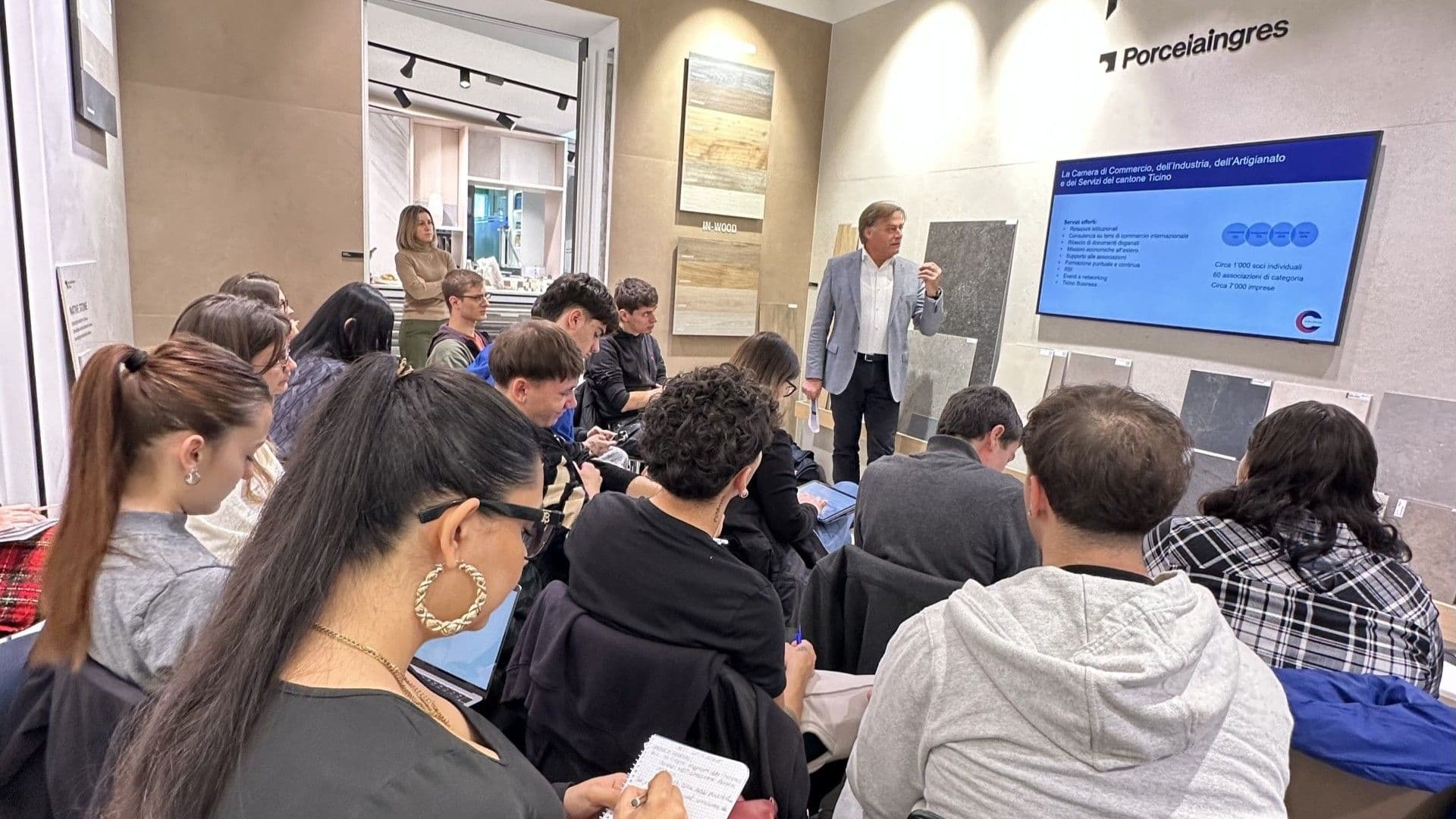 A Study Day at Gehri Rivestimenti SA: Sustainability, Business, and the Future of New Generations.