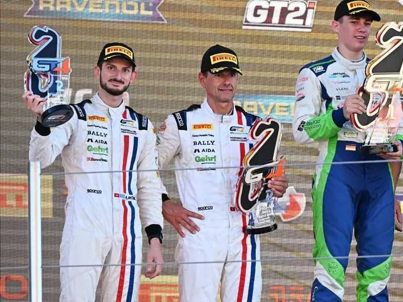 GT4 European Series con centri Porsche Ticino e Ivan Jacoma